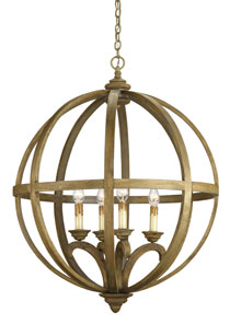 axel orb chandelier